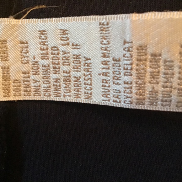 Jones New York navy blue and White Striped Top - Picture 6 of 9